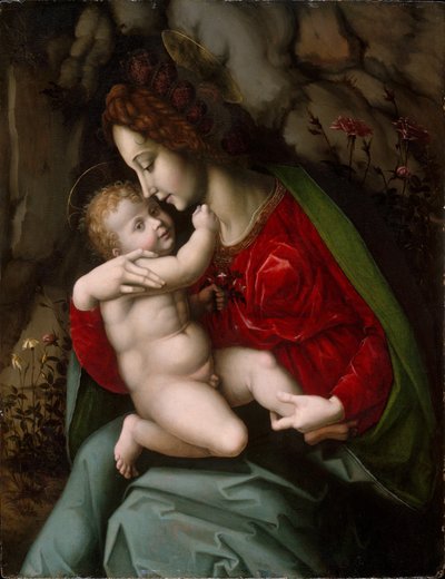 Virgen con el Niño de Francesco Bacchiacca