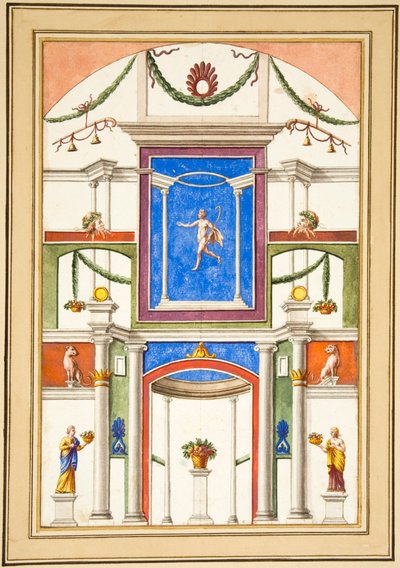 Holkham II. 13, folio del Álbum Ashby II de Francesco Bartoli