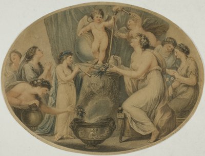 Tema alegórico de Francesco Bartolozzi