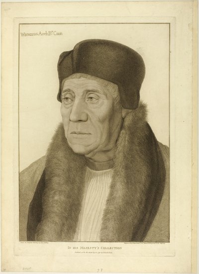 Arzobispo Warham de Francesco Bartolozzi