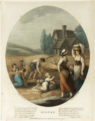 Agosto de Francesco Bartolozzi
