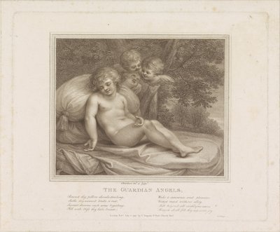 Beschermengelen
Los ángeles de la guarda (título en el objeto) de Francesco Bartolozzi