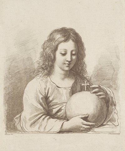 Cristo con globo de Francesco Bartolozzi