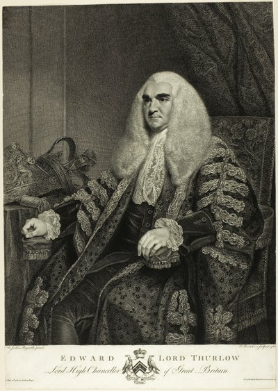 Edward, Lord Thurlow de Francesco Bartolozzi