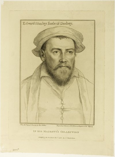 Edward Stanley, Conde de Derby de Francesco Bartolozzi
