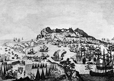 Gibraltar durante la Guerra de Independencia de Estados Unidos de Francesco Bartolozzi