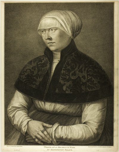 La mujer de Holbein de Francesco Bartolozzi
