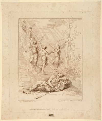 La visión de Jacob de Francesco Bartolozzi