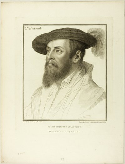Lord Wentworth de Francesco Bartolozzi