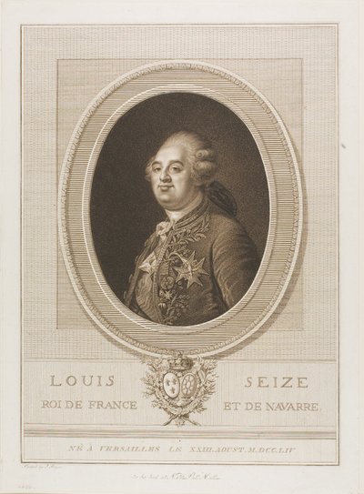 Luis XVI de Francesco Bartolozzi