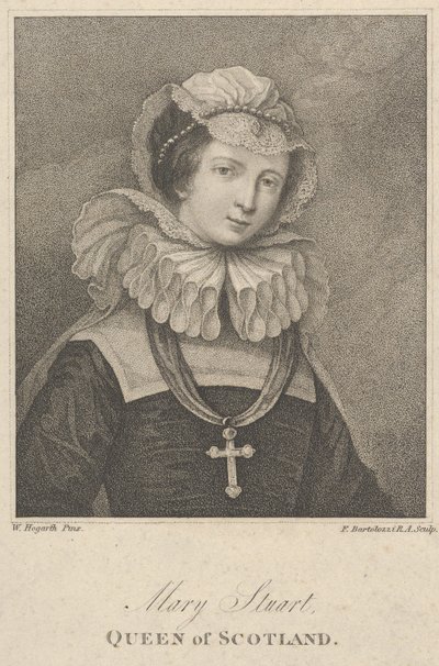 María, Reina de Escocia, 12 de Enero de 1803 de Francesco Bartolozzi