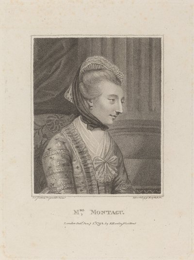 Sra. Montague, 1792 de Francesco Bartolozzi