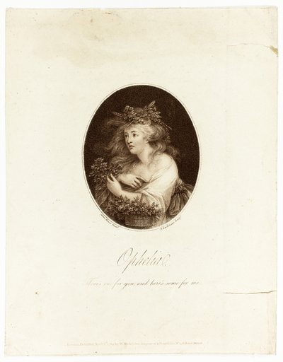 Ofelia de Francesco Bartolozzi