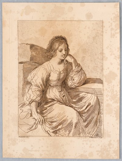 Retrato de una dama de Francesco Bartolozzi