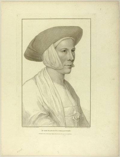 Retrato de una campesina de Francesco Bartolozzi