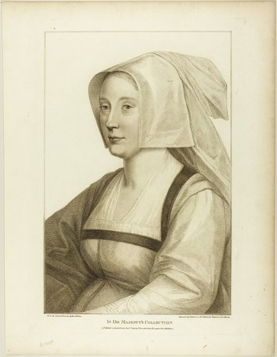 Retrato de una mujer de Francesco Bartolozzi