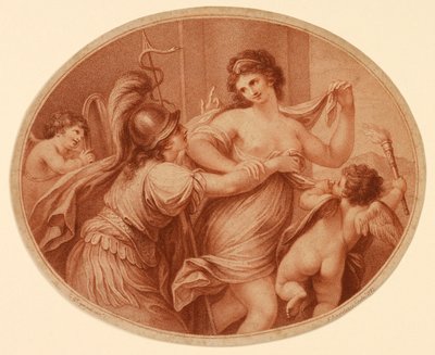 Prudencia y belleza de Francesco Bartolozzi
