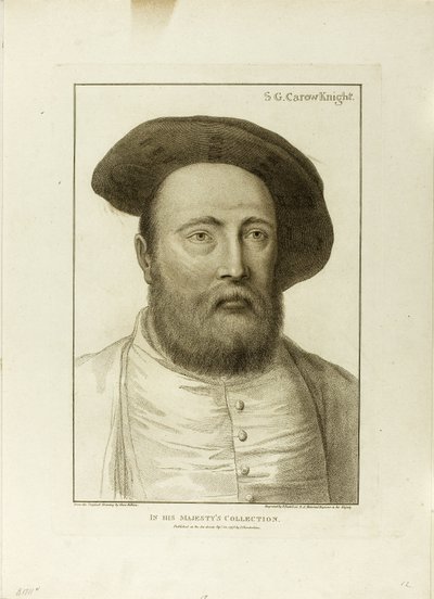 S.G. Carow, caballero de Francesco Bartolozzi