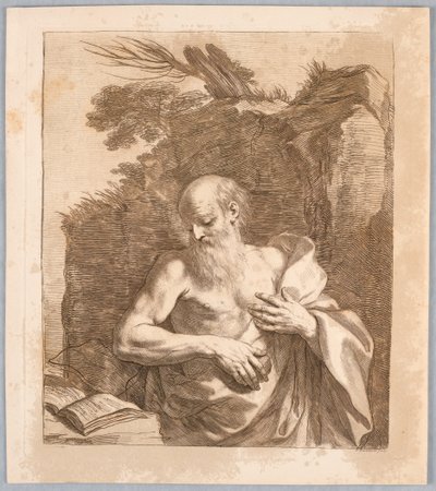 San Jerónimo de Francesco Bartolozzi