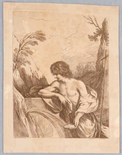 San Juan en el Desierto de Francesco Bartolozzi