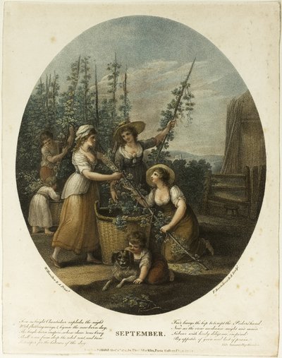 Septiembre de Francesco Bartolozzi