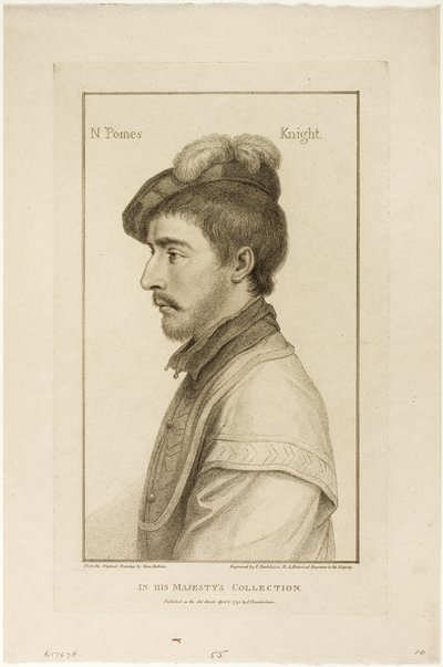 Sir Nicholas Poines de Francesco Bartolozzi