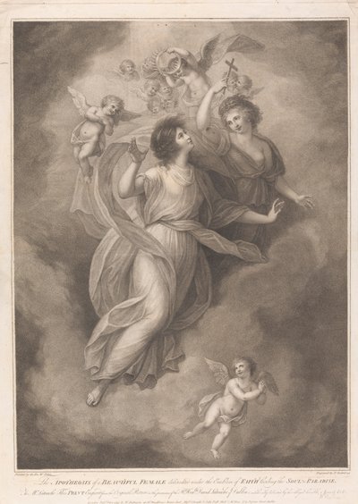 La apoteosis de una bella hembra de Francesco Bartolozzi