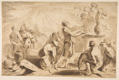 El sacrificio de Noé de Francesco Bartolozzi