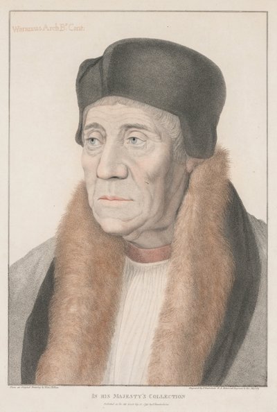 Waramus Arzobispo de Canterbury de Francesco Bartolozzi