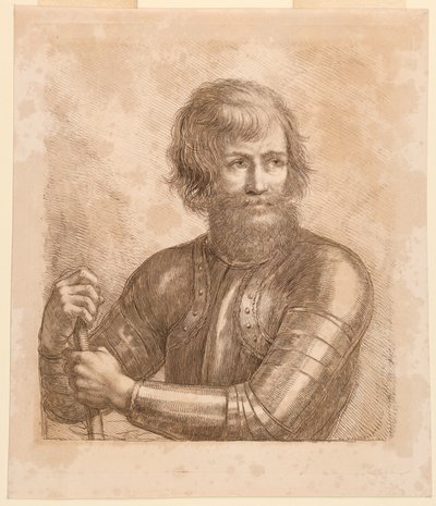 Guerrero con una Porra de Francesco Bartolozzi