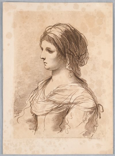 Mujer con Turbante de Francesco Bartolozzi