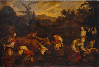 Otoño de Francesco Bassano the Younger