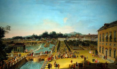 Rey Fernando de España, Reina María Bárbara (una pareja) de Francesco Battaglioli