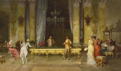 Juego de billar de Francesco Beda