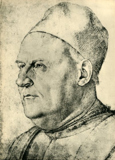 Retrato de un senador veneciano, 1487, 1943 de Francesco Bonsignori