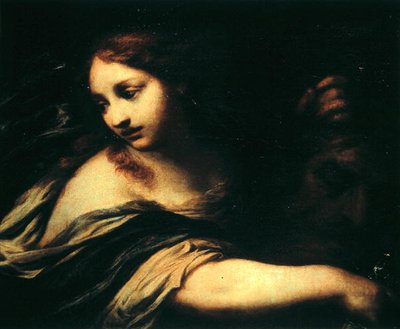 Judith y Holofernes (óleo sobre lienzo) de Francesco Botti