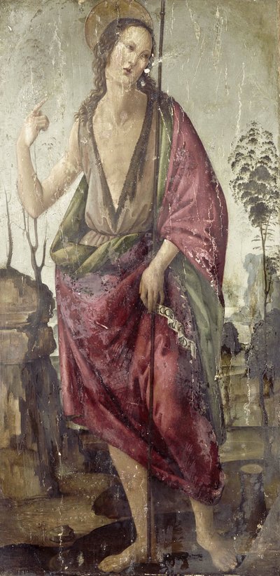 Juan el Bautista de Francesco Botticini (attributed to)