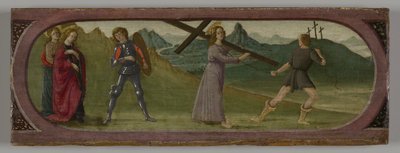 Camino al Calvario de Francesco Botticini