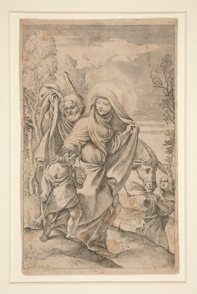 Regreso de la Huida a Egipto de Francesco Brizio