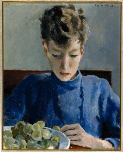 Retrato del hijo Alberto de Francesco Chiappelli