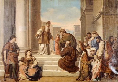 Presentación en el Templo de Francesco Coghetti