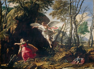 Holandés: Agar e Ismael en el desierto Agar e Ismael en el desierto de Francesco Cozza