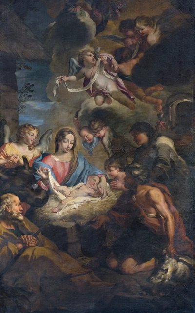 Adoración de los pastores de Francesco Fabbrica