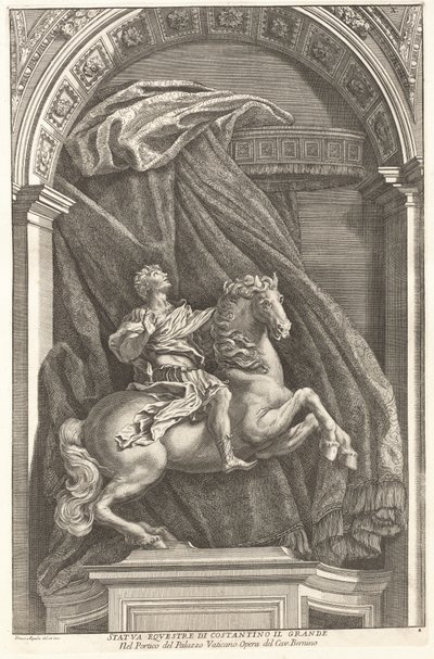Estatua de Constantino, 1704-1742 de Francesco Faraone Aquila
