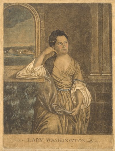 Lady Washington, c. 1776 de Francesco Fergola