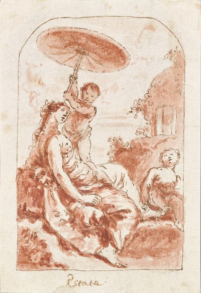 alegoría del verano de Francesco Fontebasso