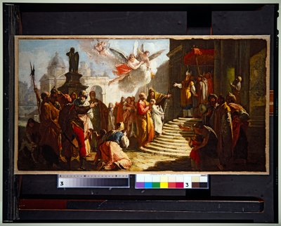 Presentación de la Virgen de Francesco Fontebasso
