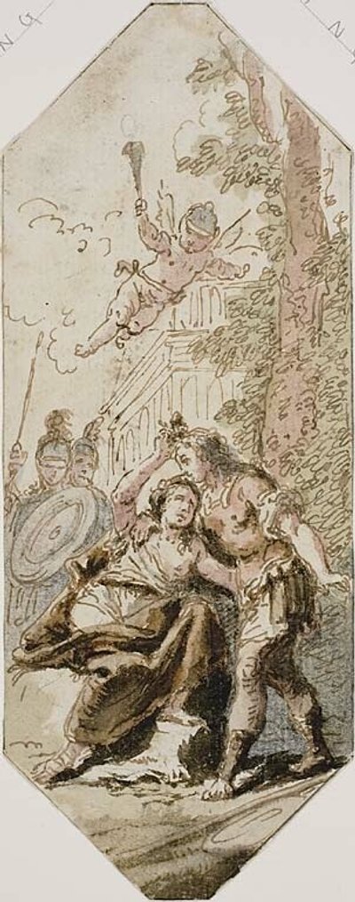 Rinaldo y Armida de Francesco Fontebasso