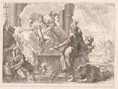 El sacrificio de Ifigenia de Francesco Fontebasso