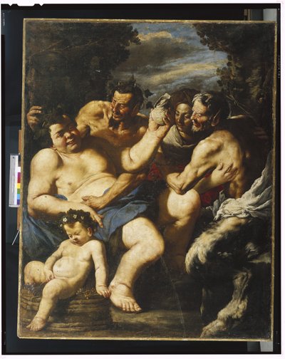Silenus borracho, c.1640 de Francesco Francanzano